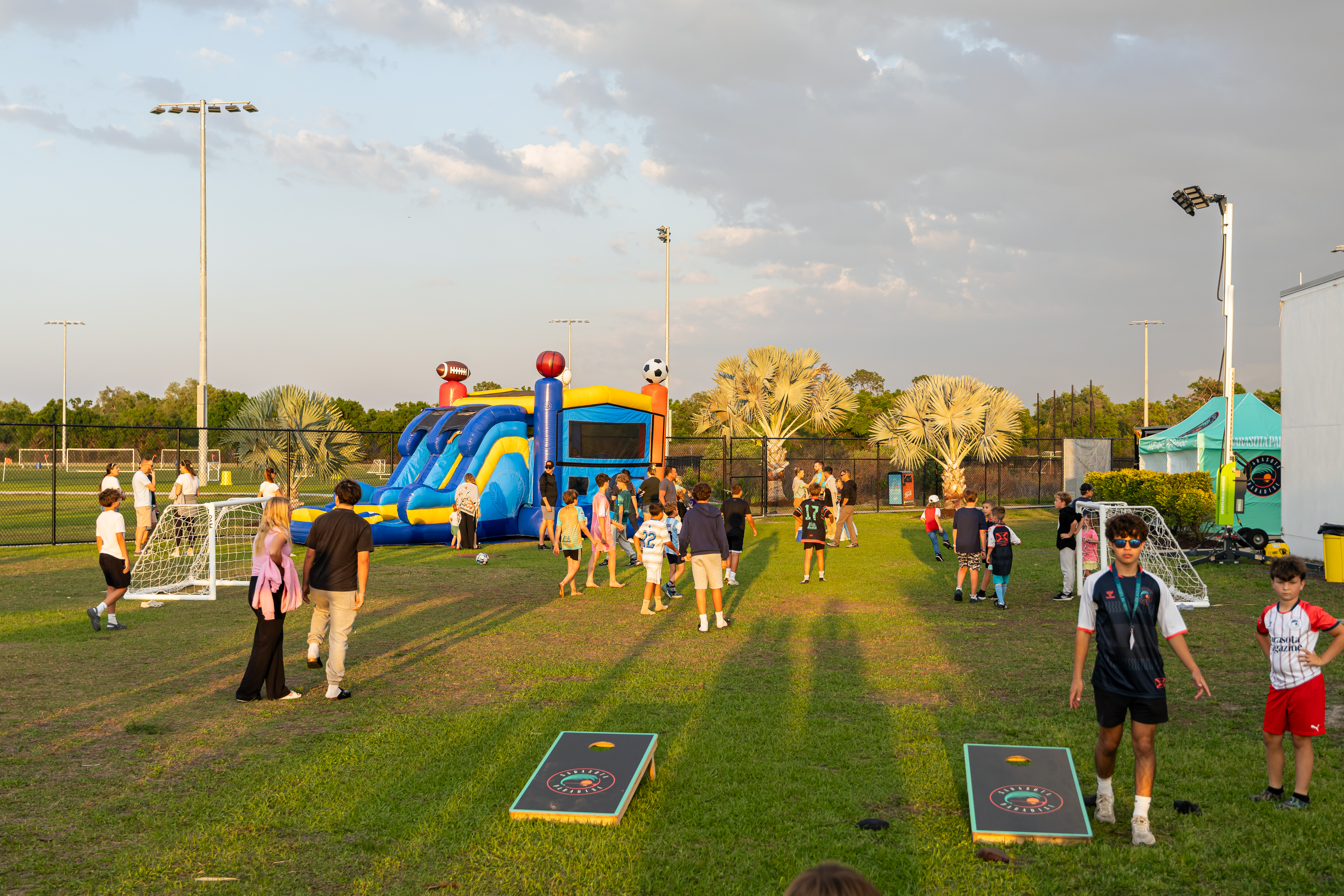 View of the Fan Zone