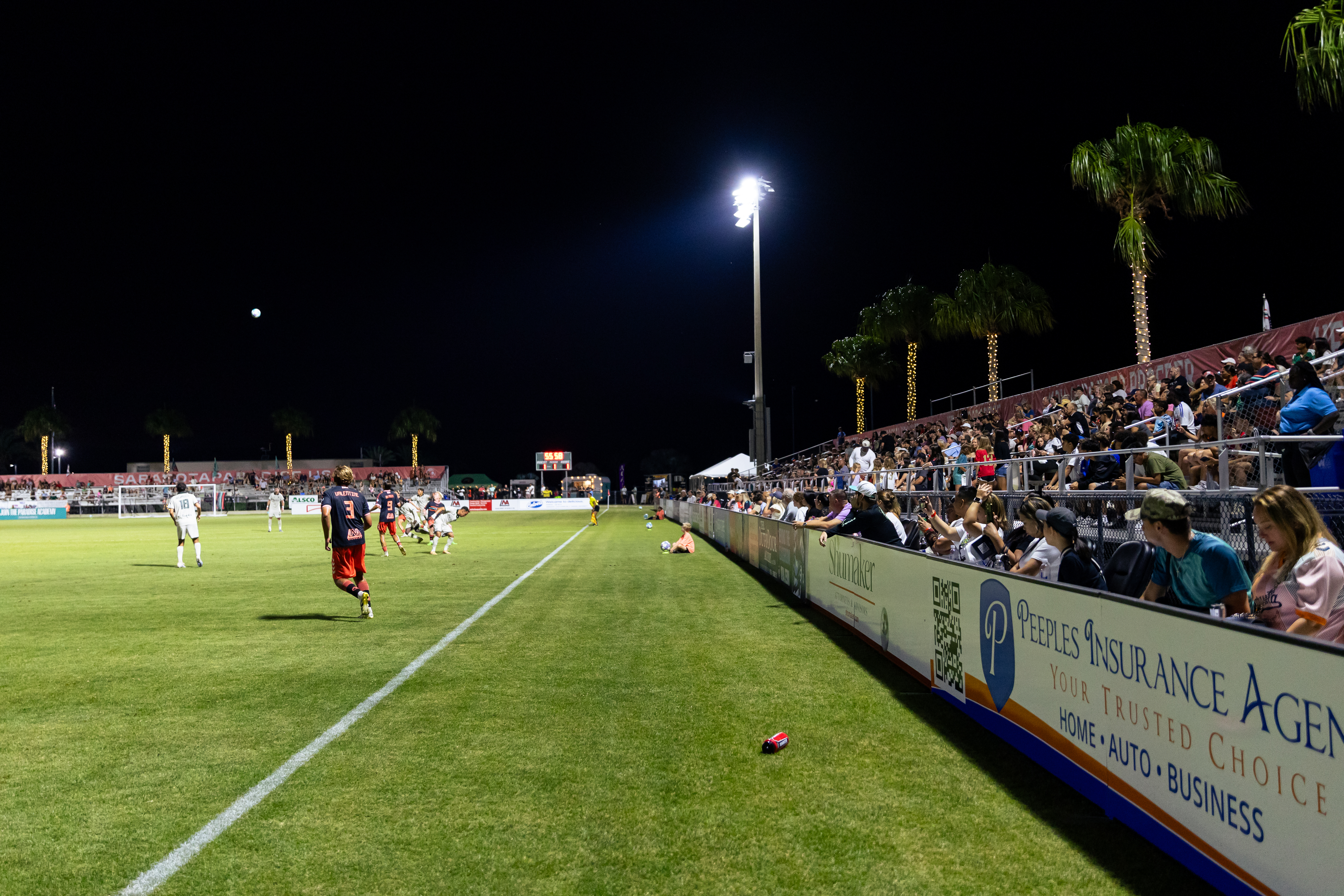 View from the Field Side Seats
